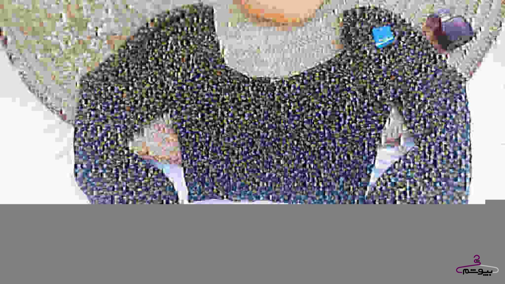 شومیز مشکی آستین پفکی کد 238